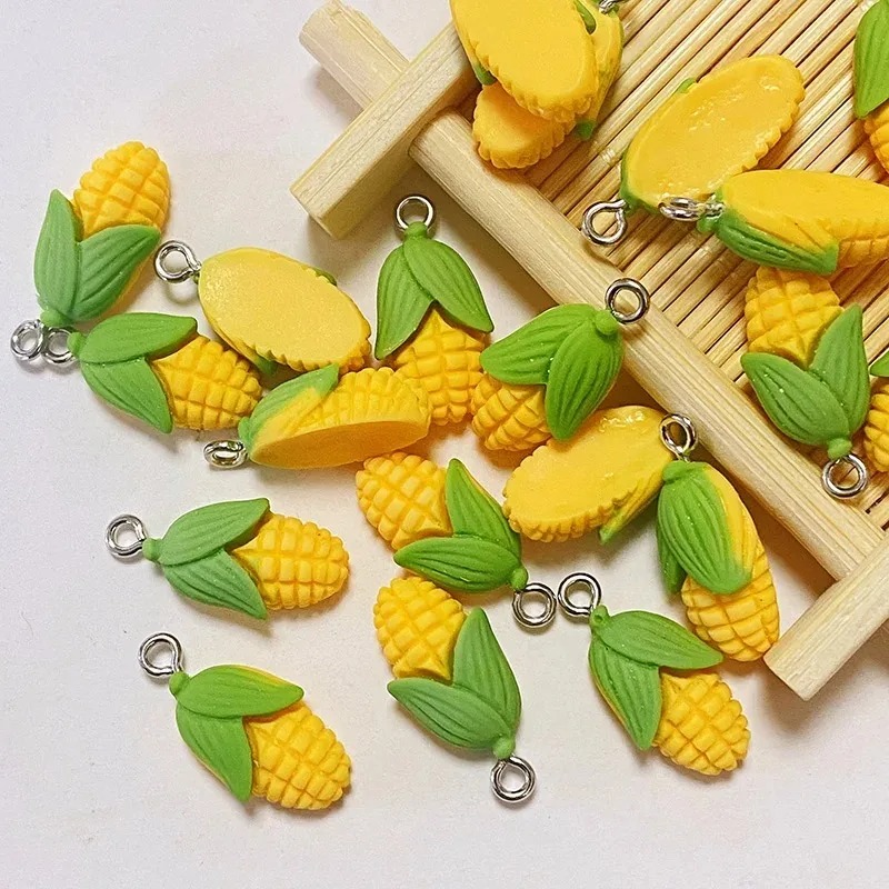 Resin Art Pendant - 20 Breloques en résine amusantes en