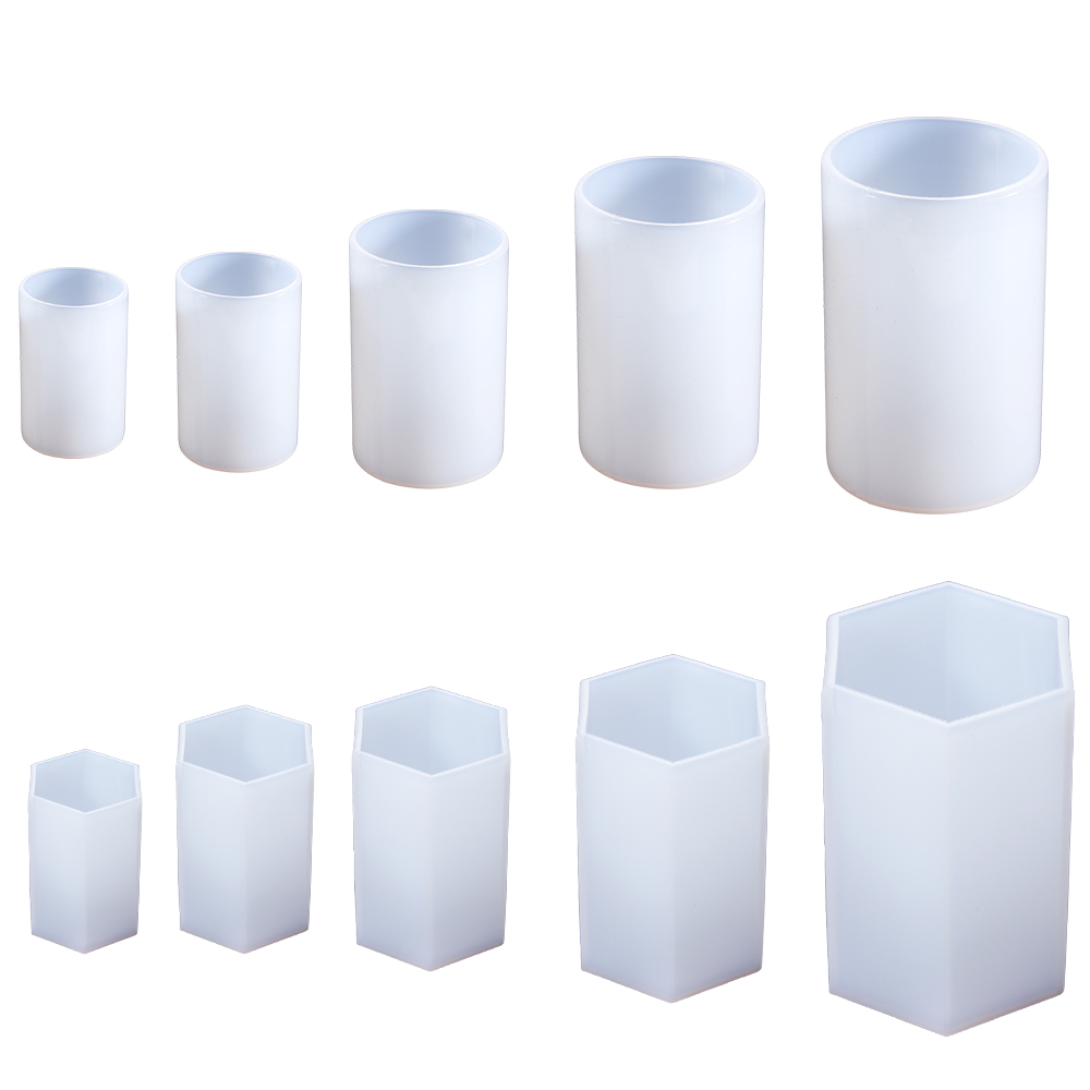 Resin Art Table - Moule cylindrique en Silicone, résine époxy