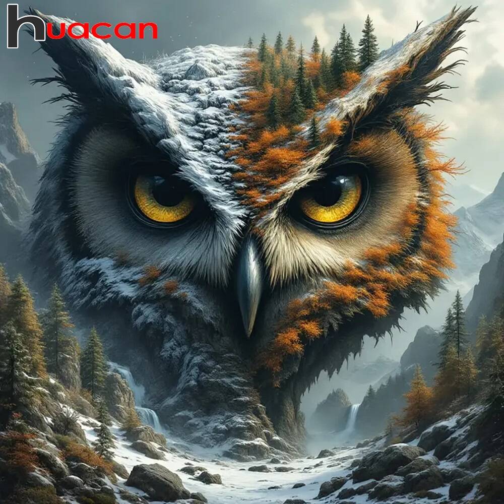 Resin Art Wallpaper - Huacan-Diamond Painting, Animal Dog, Diamond Mosaic,