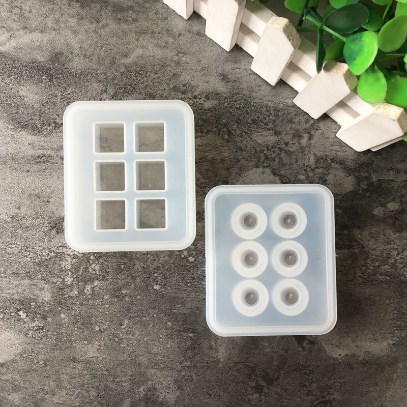 Resin Art Kit With Molds - Moule en Silicone pour Perles Cubiques