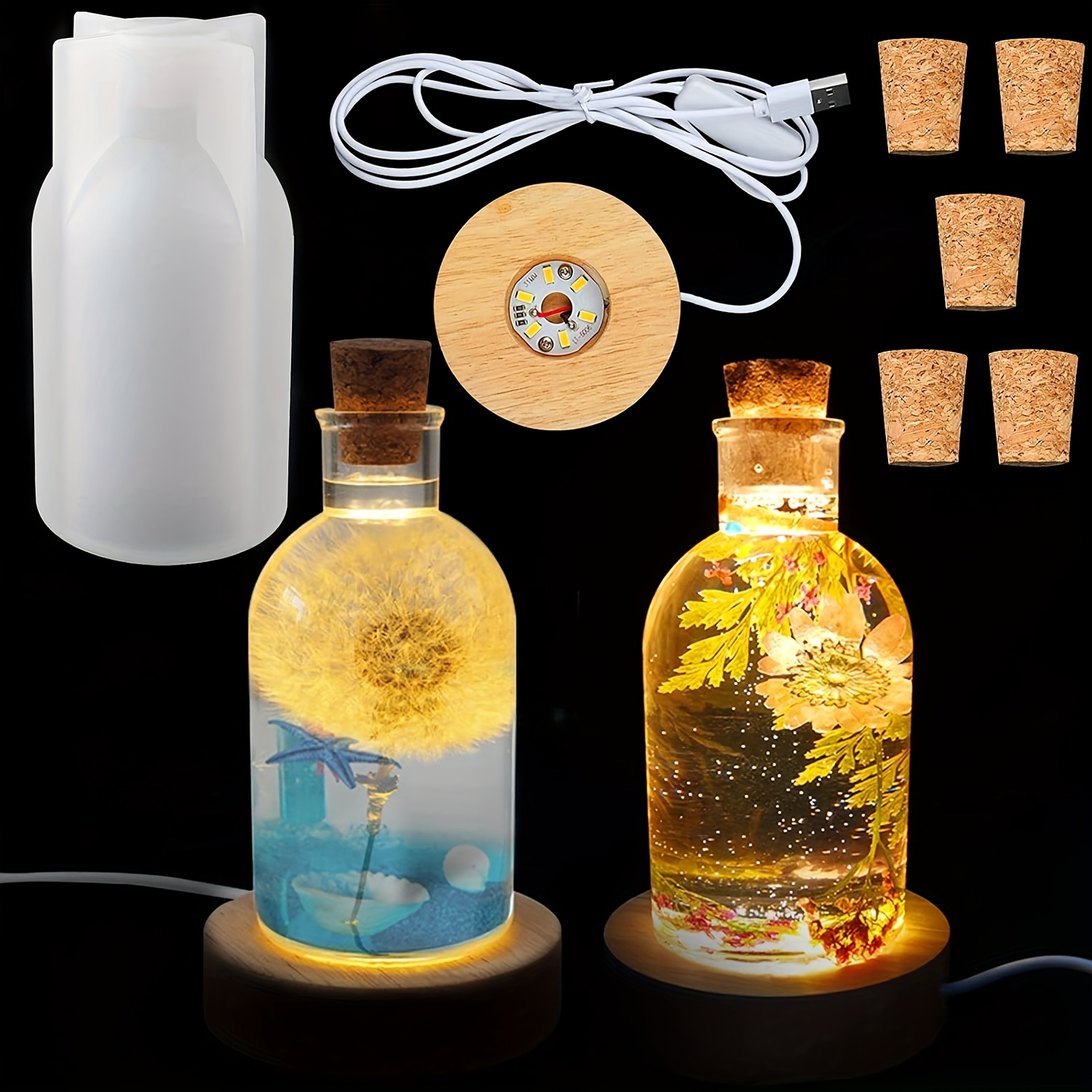 Resin Art Equipment - Kit de moules en résine pour