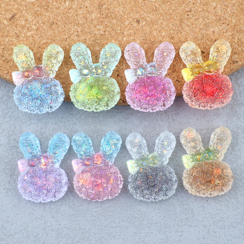Resin Art Decor - Lot de 5 cabochons en résine
