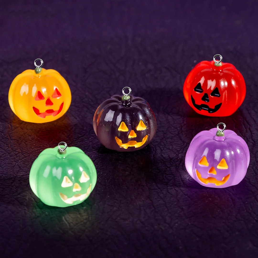 Resin Art Pendant - Breloques lumineuses en résine en forme