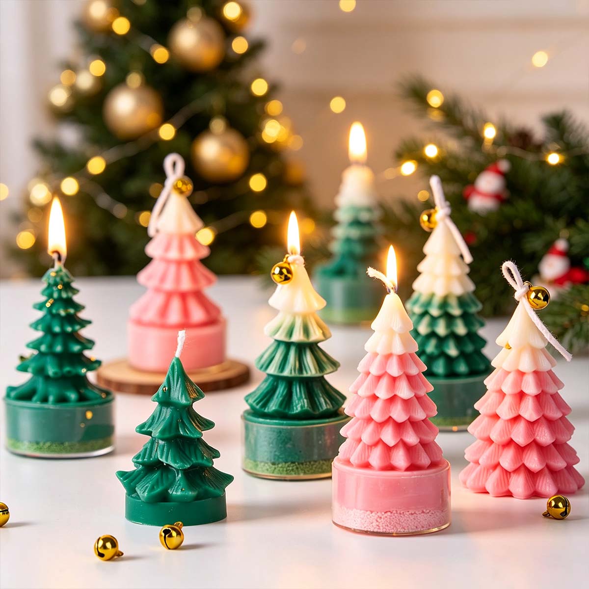 Resin Art Tree - Moule en silicone 3D pour bougie