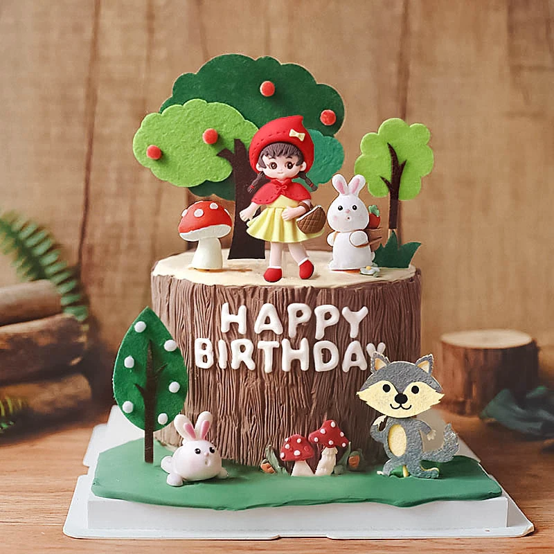 Resin Art Tree - Décoration de gâteau de cuisson pour
