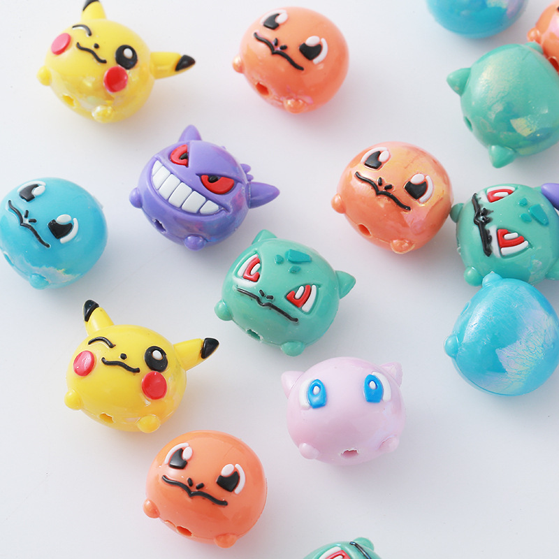 12 pièces Pokémon Perles DIY p - Resin Art Toys avis et prix
