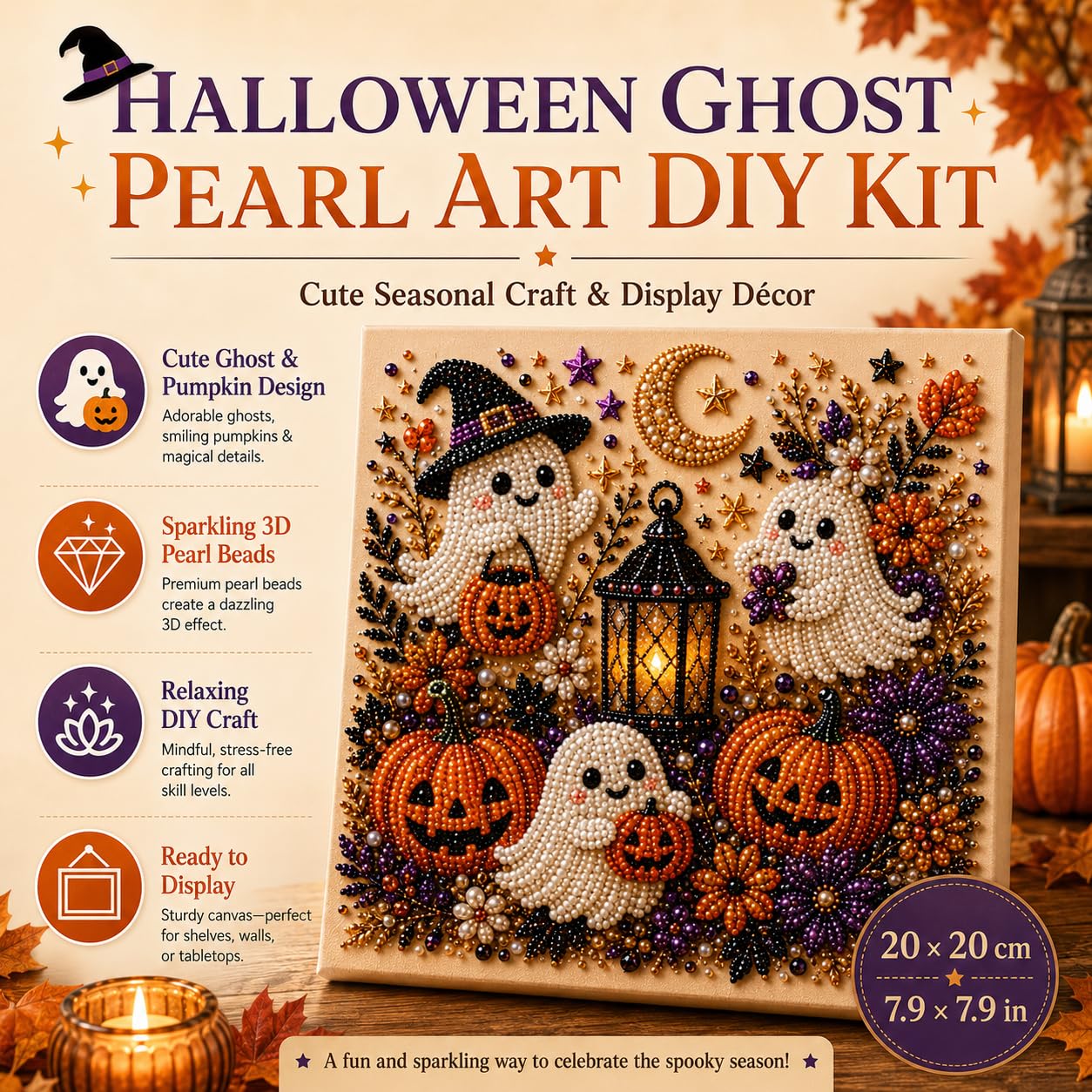 Kit d'art perles fantômes d'Ha - Resin Art For Beginners avis et prix