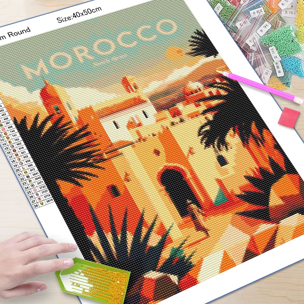 Affiche vintage de parcours de - Resin Art Course avis et prix