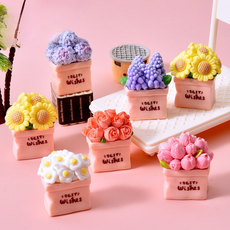 Mini Pot de fleur plante tourn - Resin Art Tree avis et prix
