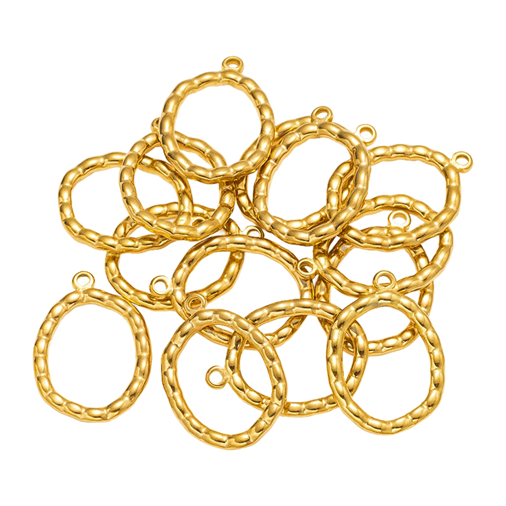 Pendentifs ronds en forme de c - Resin Art Decor avis et prix