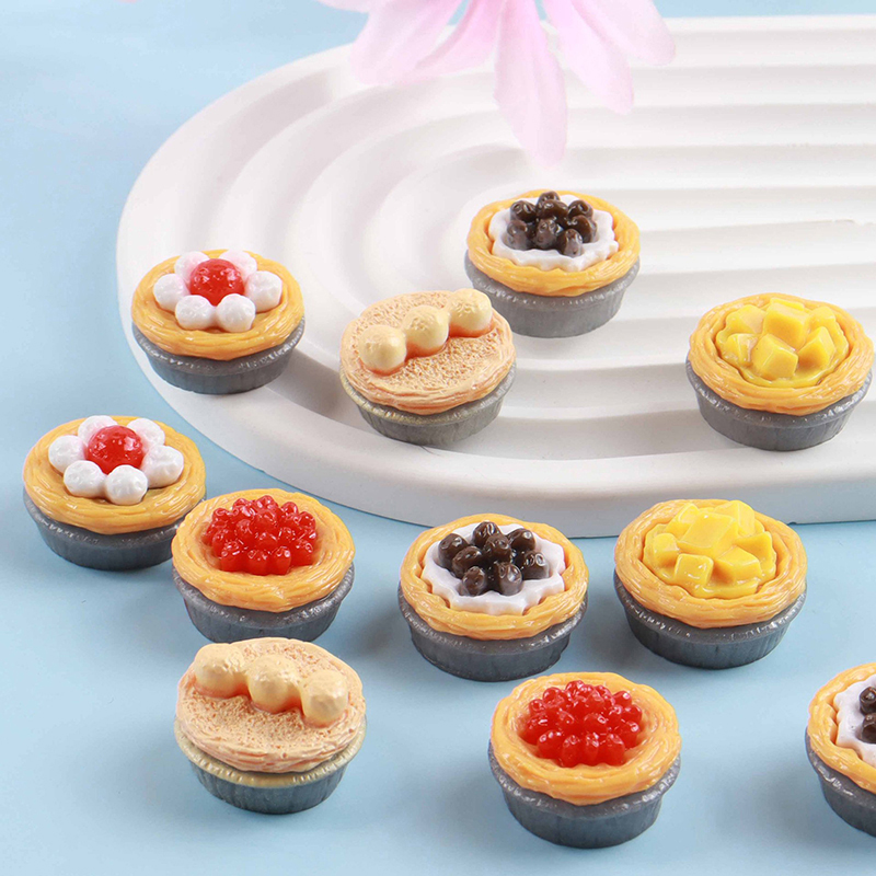 ▶ 5 pièces de mini-tartes aux  - Resin Art Toys avis et prix