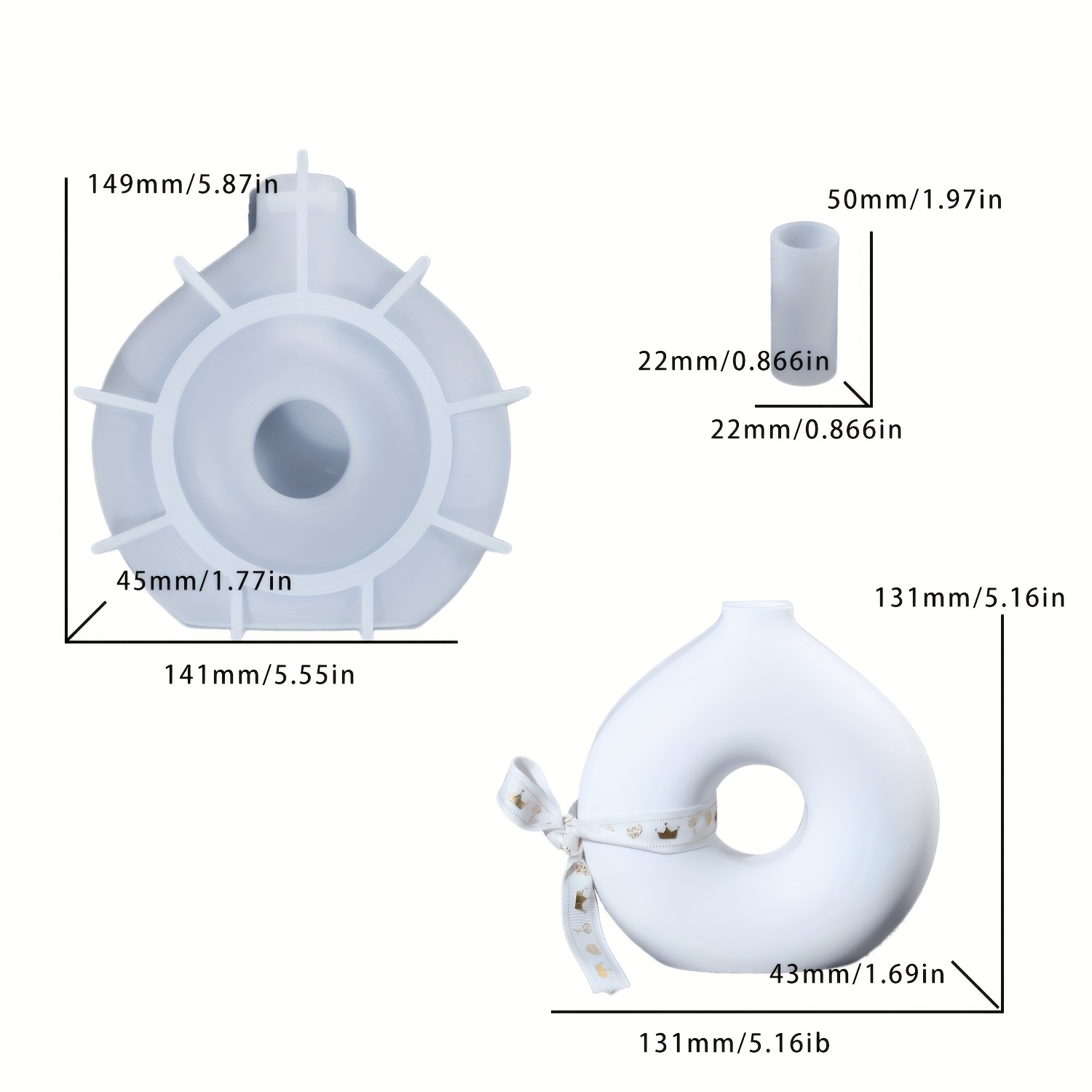 1 bricolage Vase rond Silicone - Resin Art Equipment avis et prix
