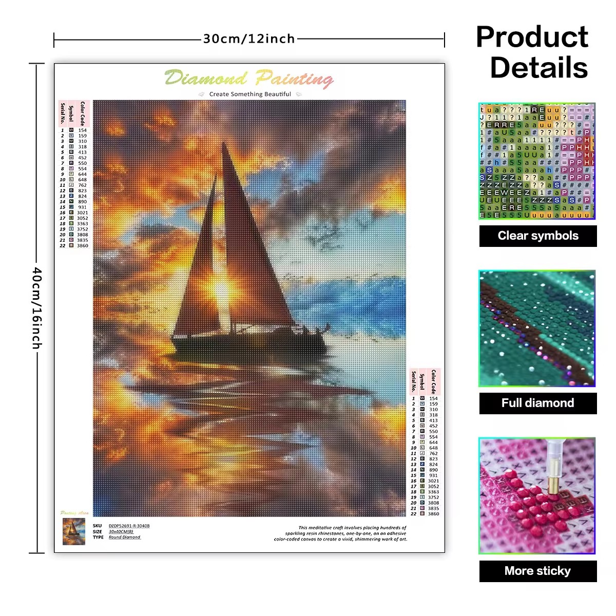 Kits de peinture diamant Drago - Resin Art Wallpaper avis et prix