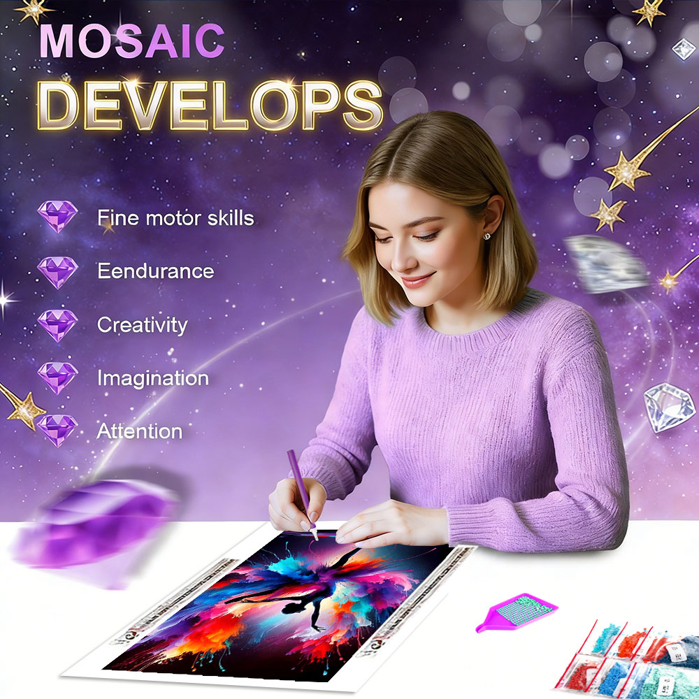 Kits de mosaïque diamant 5D HU - Resin Art Wallpaper avis et prix