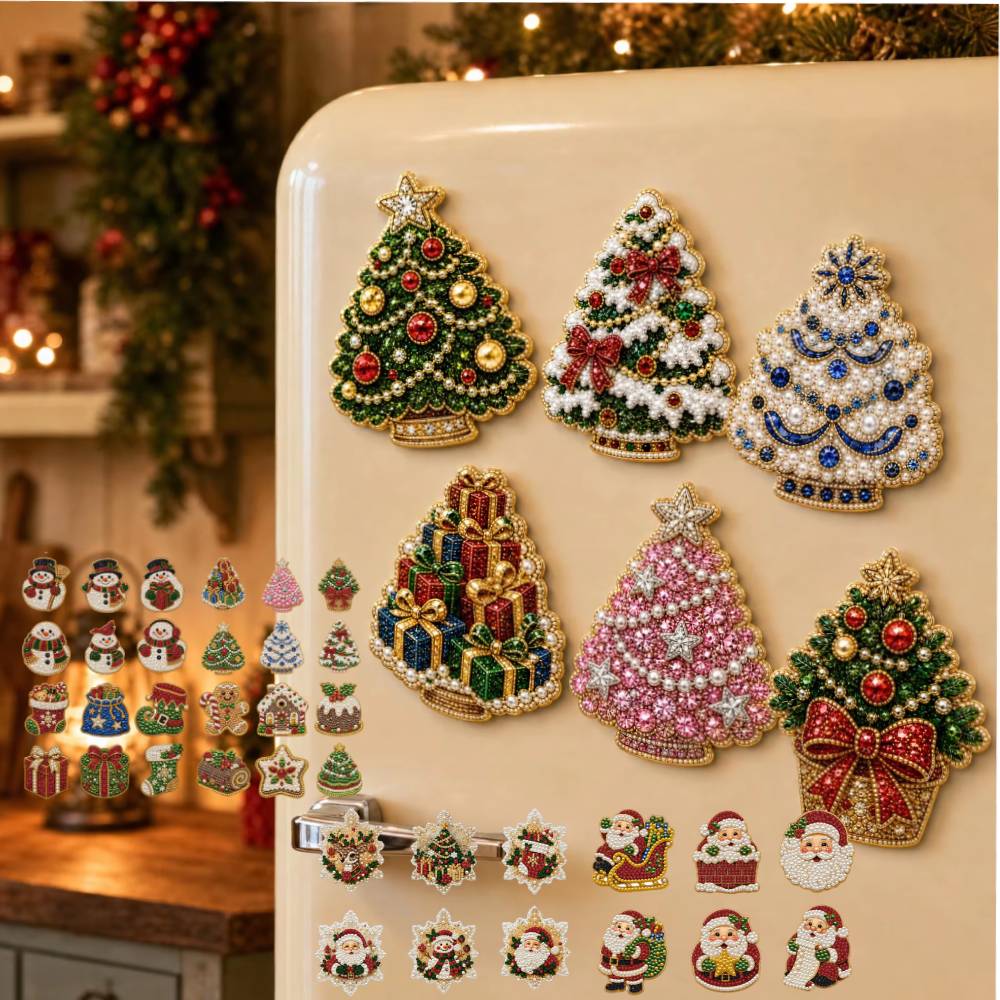 Kit de 6 Aimants de Réfrigérat - Resin Art Tree avis et prix
