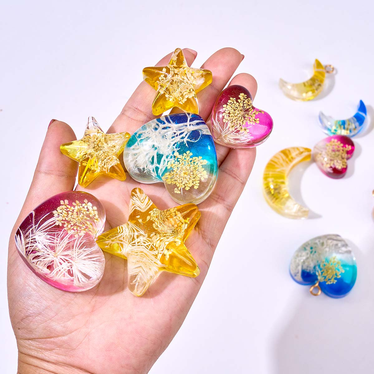 Moule en silicone Cœur Étoile  - Resin Art Kit With Molds avis et prix