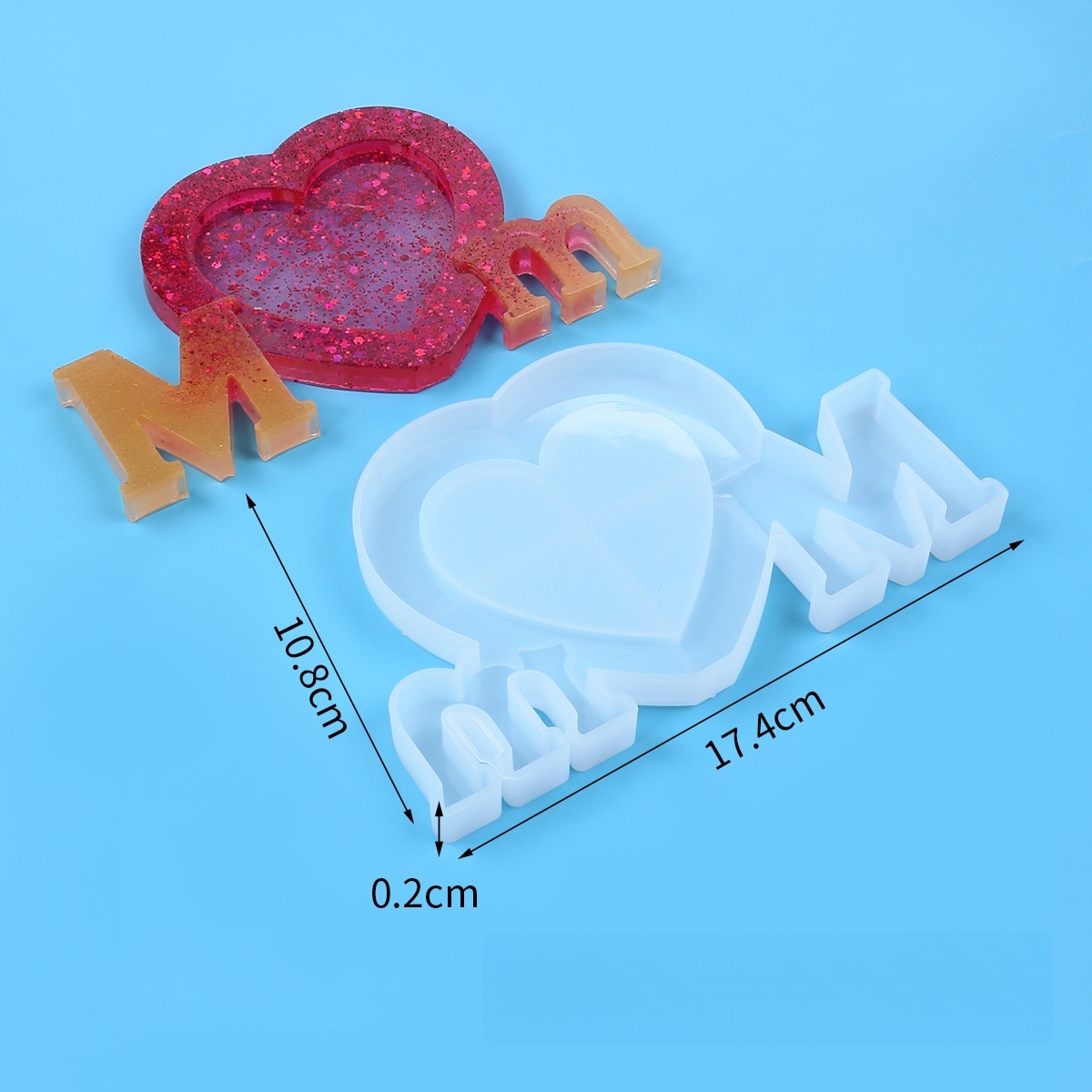 Moule en silicone pour résine  - Resin Art Kit With Molds avis et prix