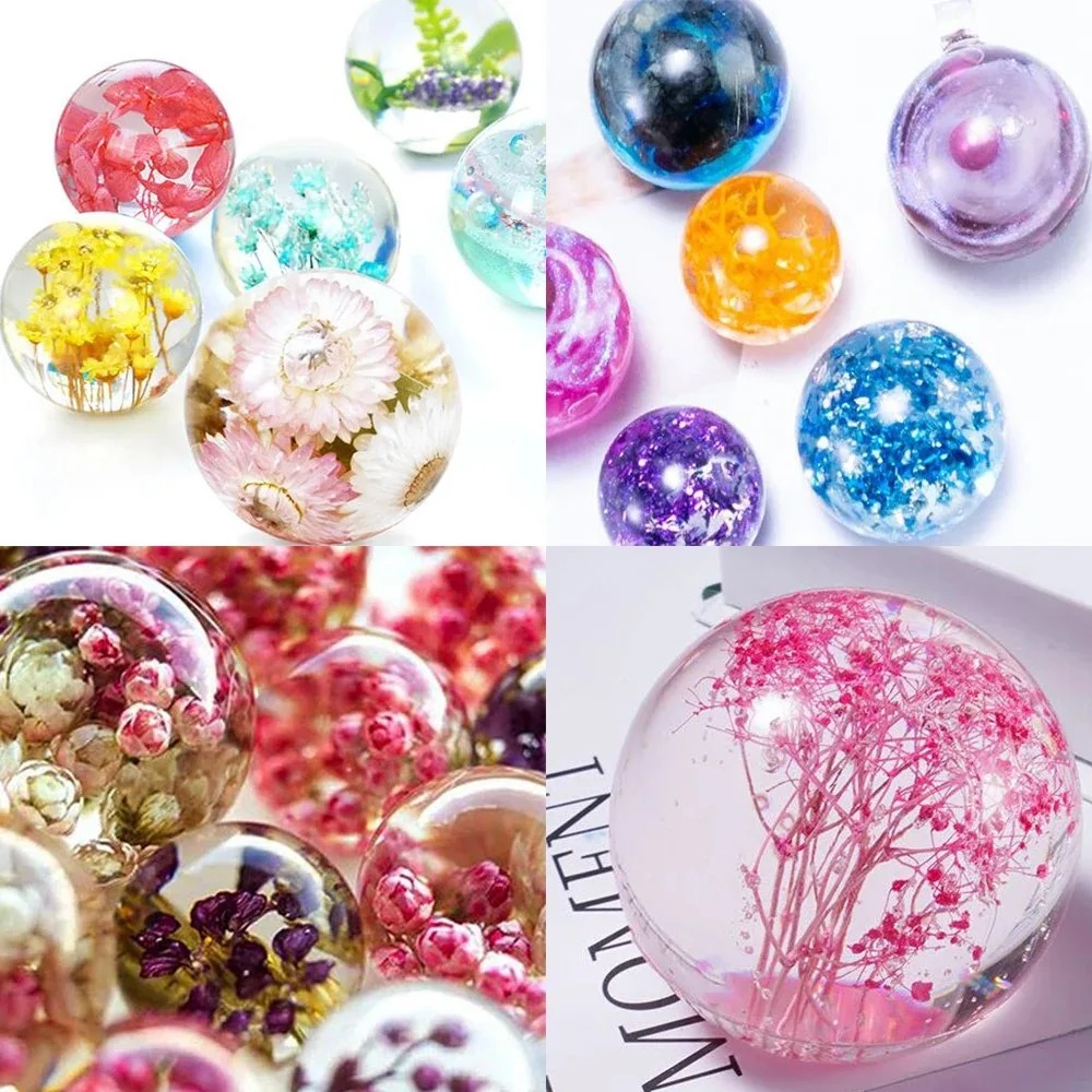 Moule sphérique en silicone de - Resin Art Kit With Molds avis et prix