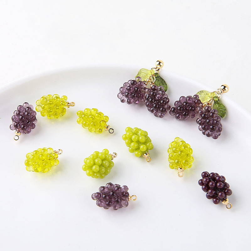 6 Breloques en Résine Mignonne - Resin Art Pendant avis et prix
