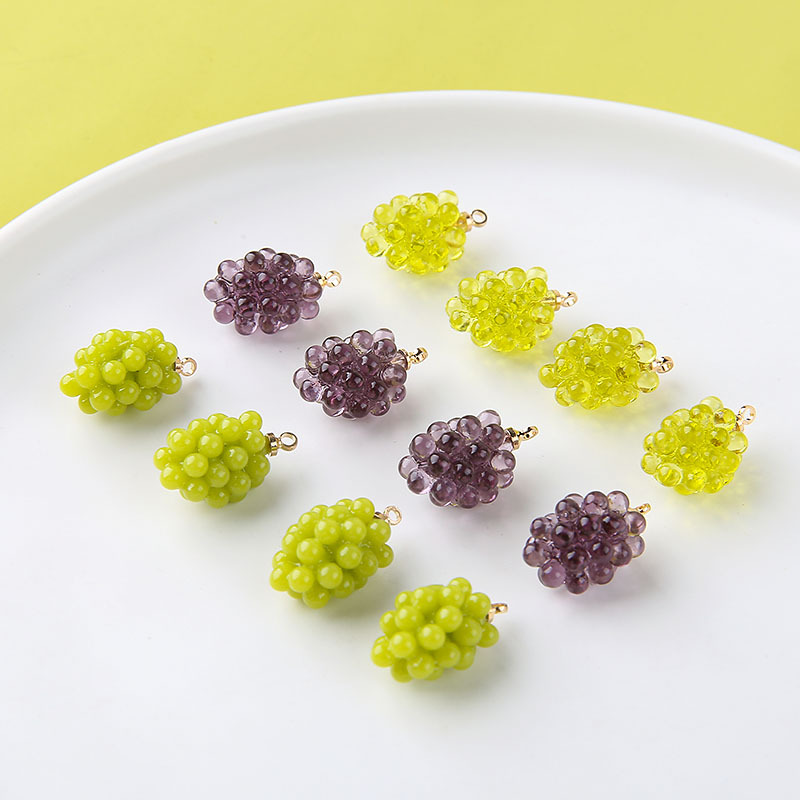 6 Breloques en Résine Mignonne - Resin Art Pendant avis et prix