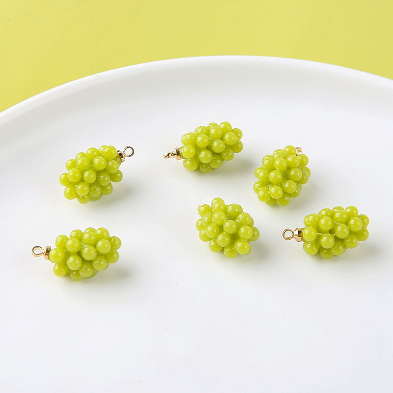 6 Breloques en Résine Mignonne - Resin Art Pendant avis et prix