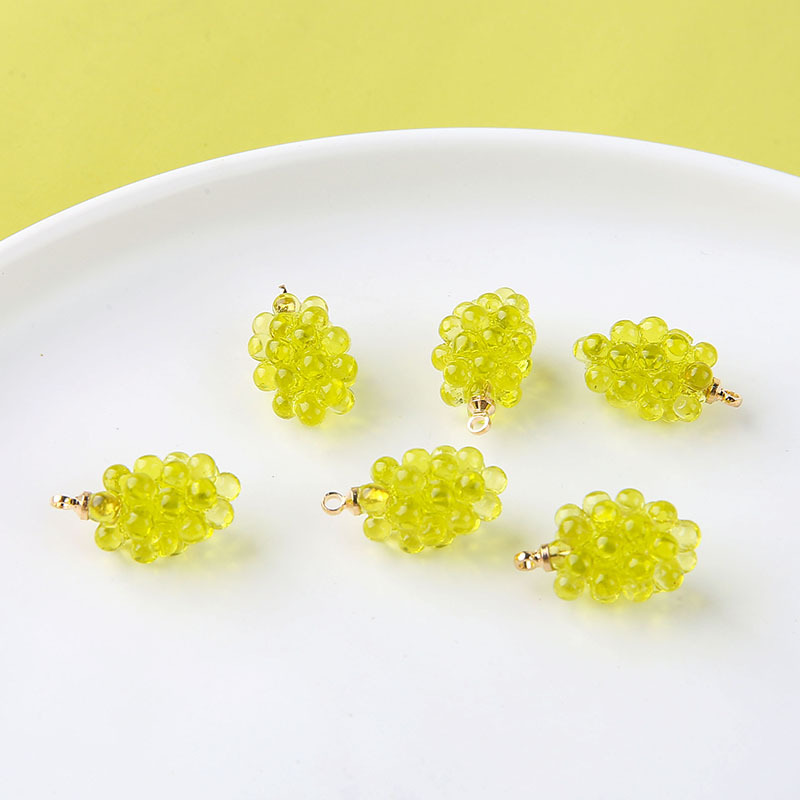 6 Breloques en Résine Mignonne - Resin Art Pendant avis et prix