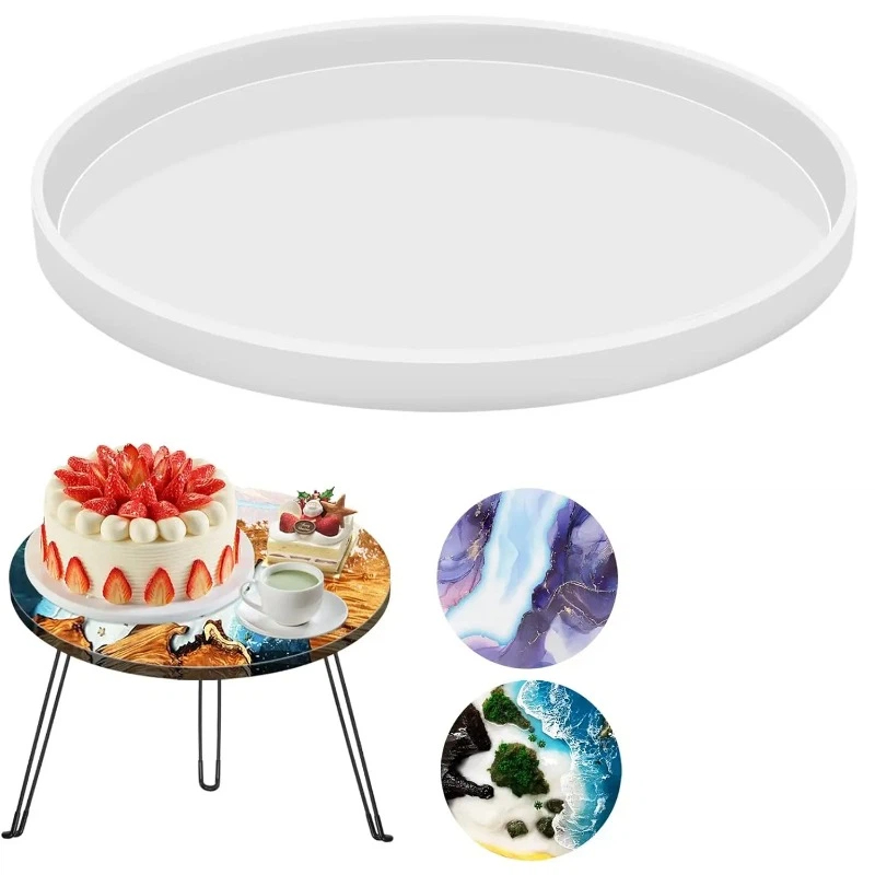 Moules en résine époxy ronds p - Resin Art Table avis et prix