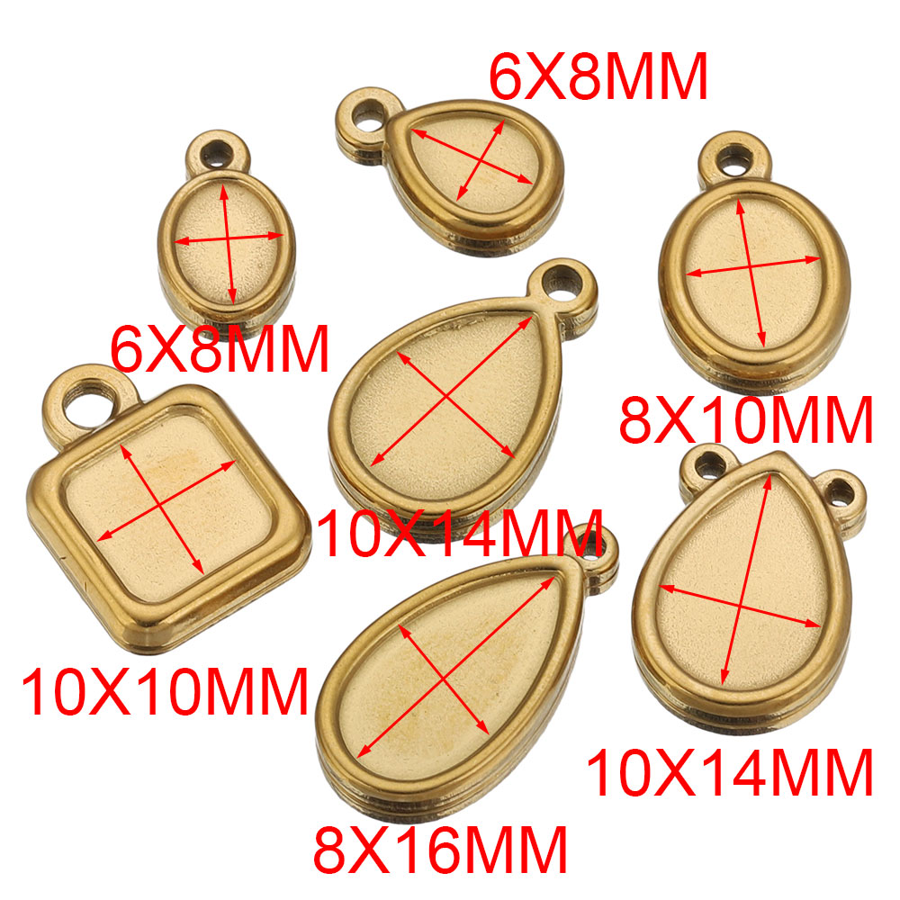 5 pièces de supports de penden - Resin Art Pendant avis et prix