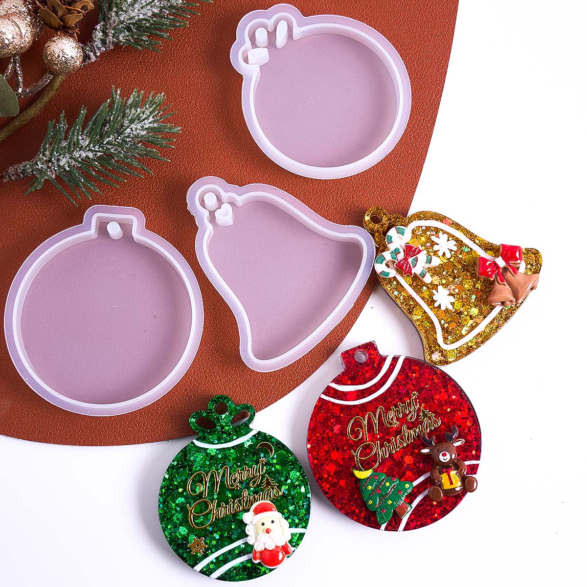 Moule en Silicone pour pendent - Resin Art Kit With Molds avis et prix