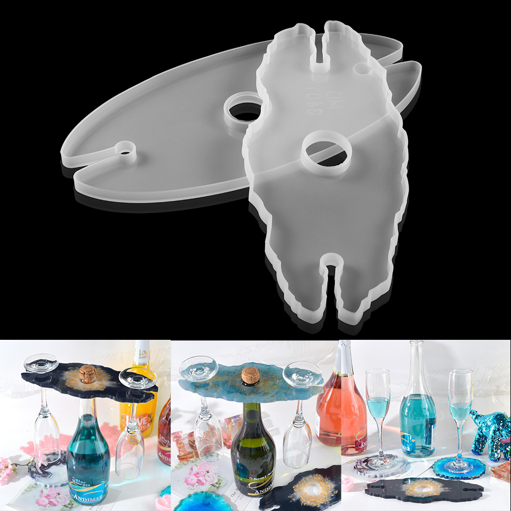 Plateaux à vin en silicone et  - Resin Art Equipment avis et prix