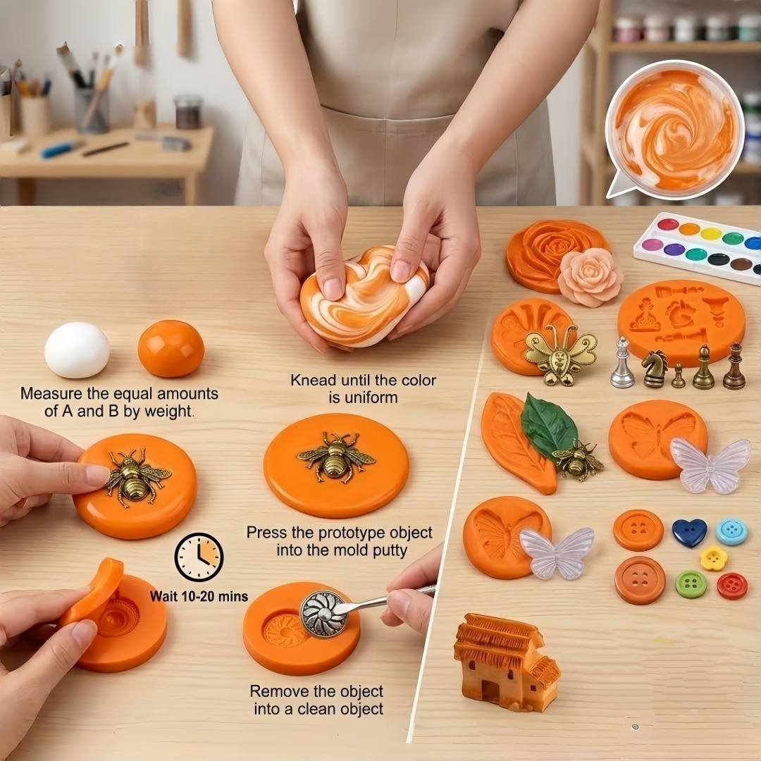 Kit de mastic en silicone pour - Resin Art Kit With Molds avis et prix
