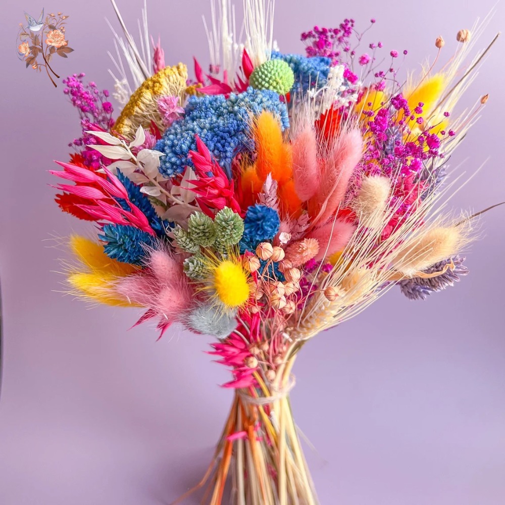 Bouquet de mariage de fleurs s - Dried Flower Pressed avis et prix