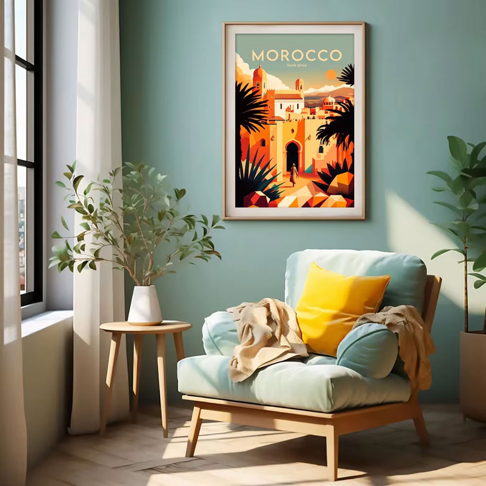 Affiche Golf Links, esthétique - Resin Art Course avis et prix