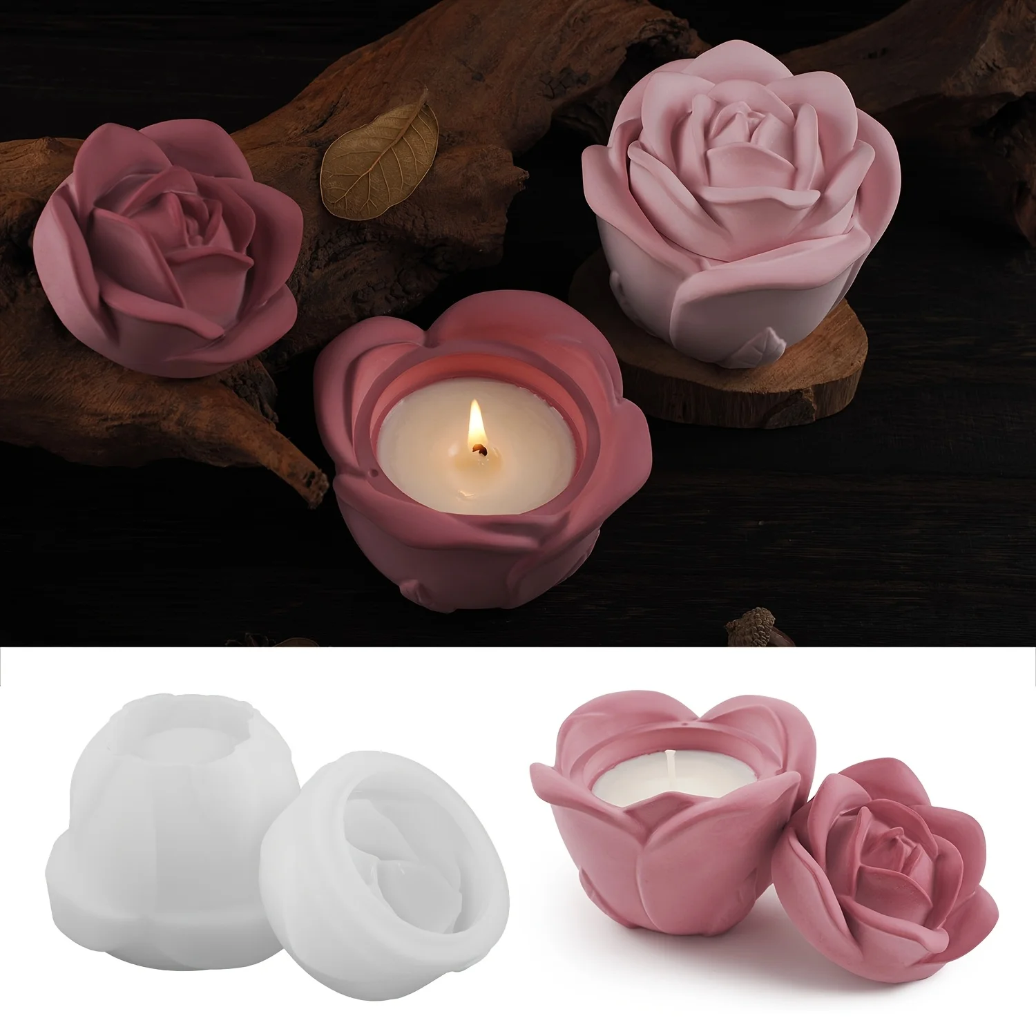 Ensemble de 2 moules en Silico - Resin Art Kit With Molds avis et prix