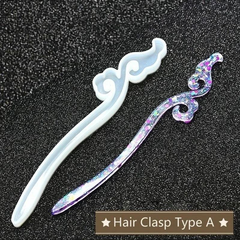Épingle à cheveux transparente - Resin Art Kit With Molds avis et prix