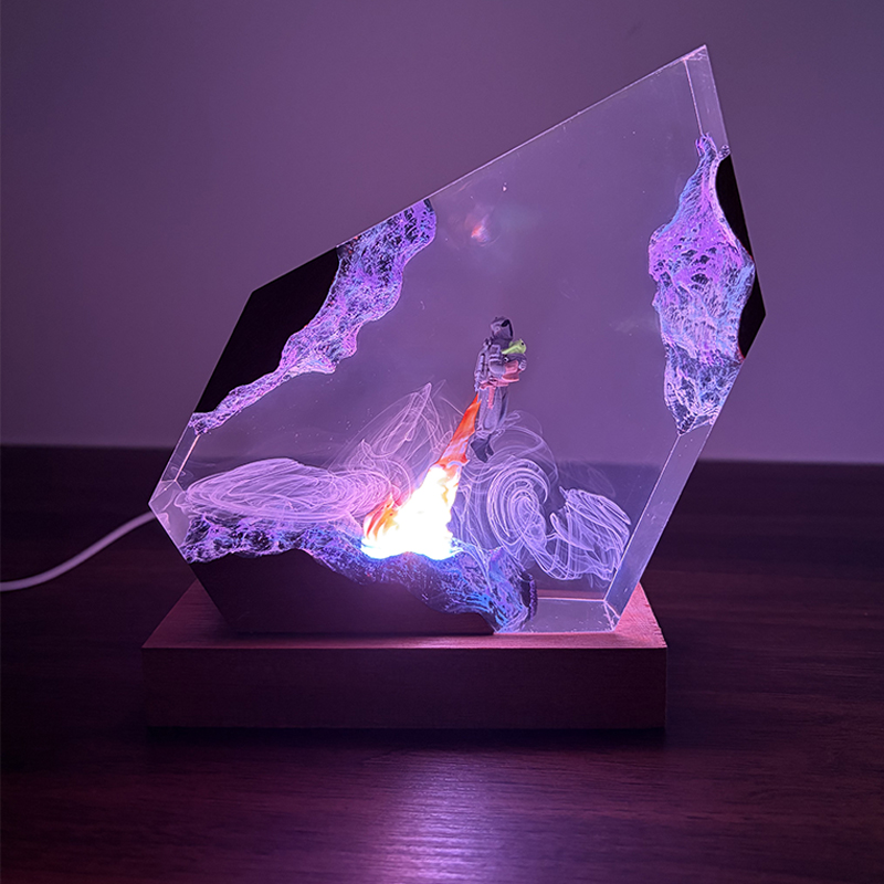 Lampe de Table en Résine Organ - Resin Art Decor avis et prix
