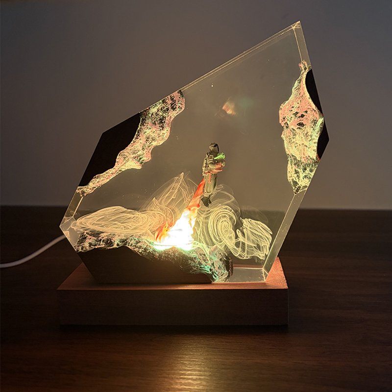 Lampe de Table en Résine Organ - Resin Art Decor avis et prix