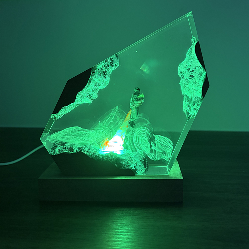Lampe de Table en Résine Organ - Resin Art Decor avis et prix