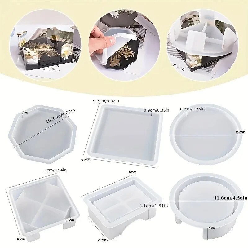 Ensemble de moules en résine p - Resin Art Equipment avis et prix