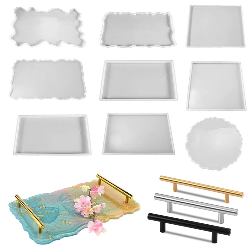 Plateau en résine époxy, moule - Resin Art Kit With Molds avis et prix