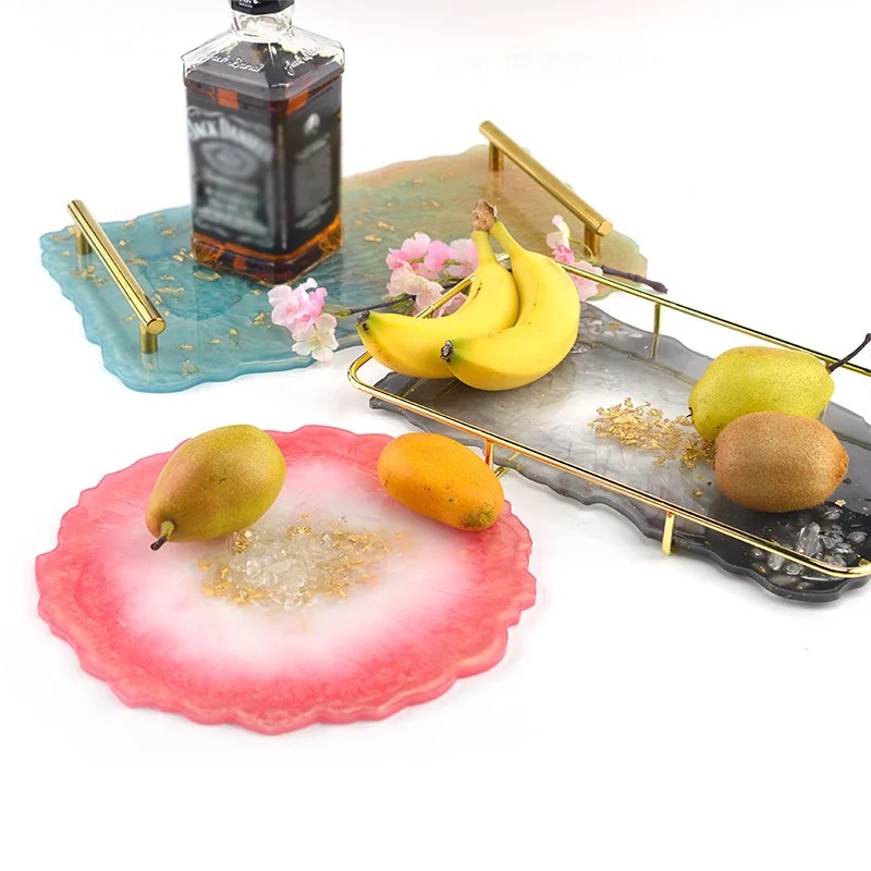 Plateau en résine époxy, moule - Resin Art Kit With Molds avis et prix