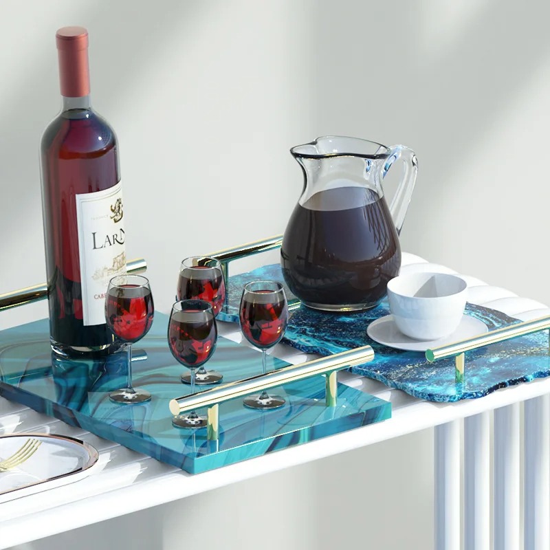 Plateau en résine époxy, moule - Resin Art Kit With Molds avis et prix