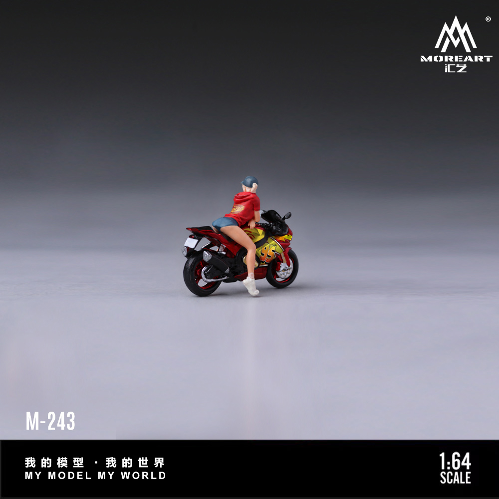 MoreArt 1:64 Modèle de moto en - Resin Art Toys avis et prix