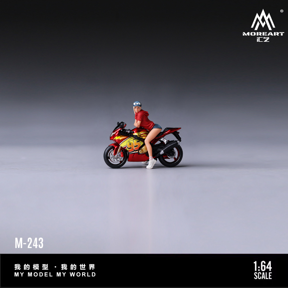 MoreArt 1:64 Modèle de moto en - Resin Art Toys avis et prix