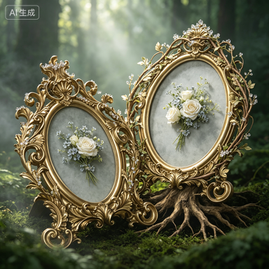 Cadre photo ovale rétro en rés - Resin Art For Wedding Gift avis et prix